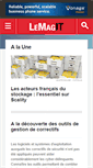 Mobile Screenshot of lemagit.fr